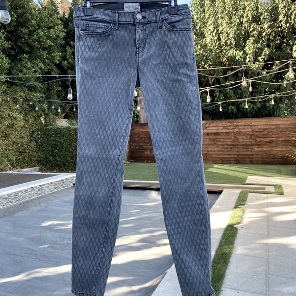 Current Elliott Fishnet Skinny Jeans size 29 - Picture 3 of 10